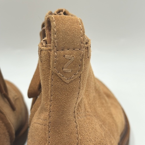Zodiac tan Suede Ankle boots size 9 1/2 NWOT - Picture 7 of 15